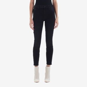 MOTHER High-Waisted Looker Ankle Denim